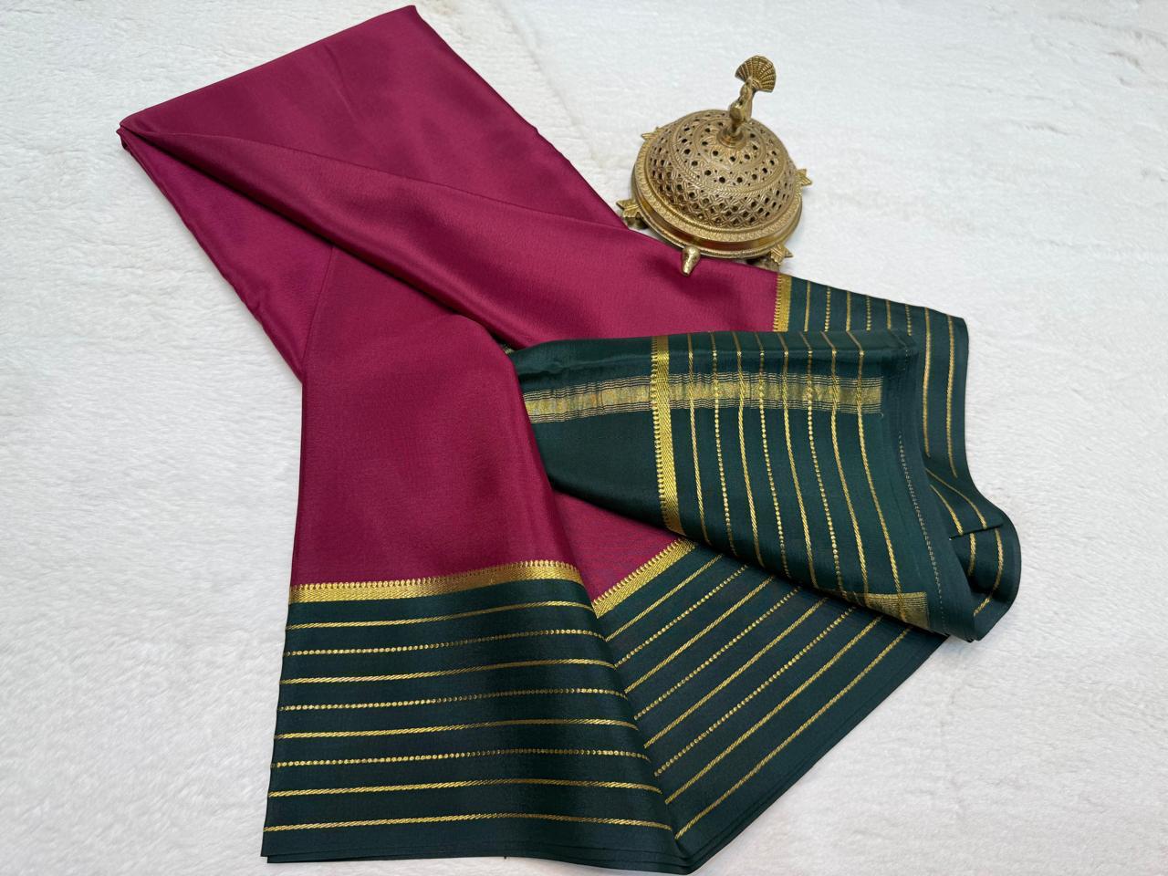 Pure Mysore Silk Saree