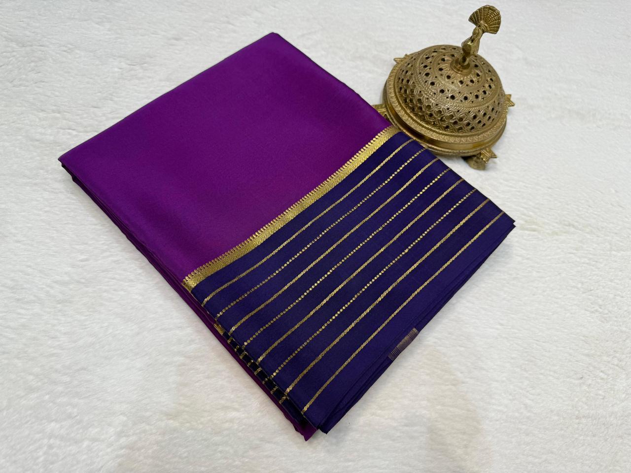 Pure Mysore Silk Saree