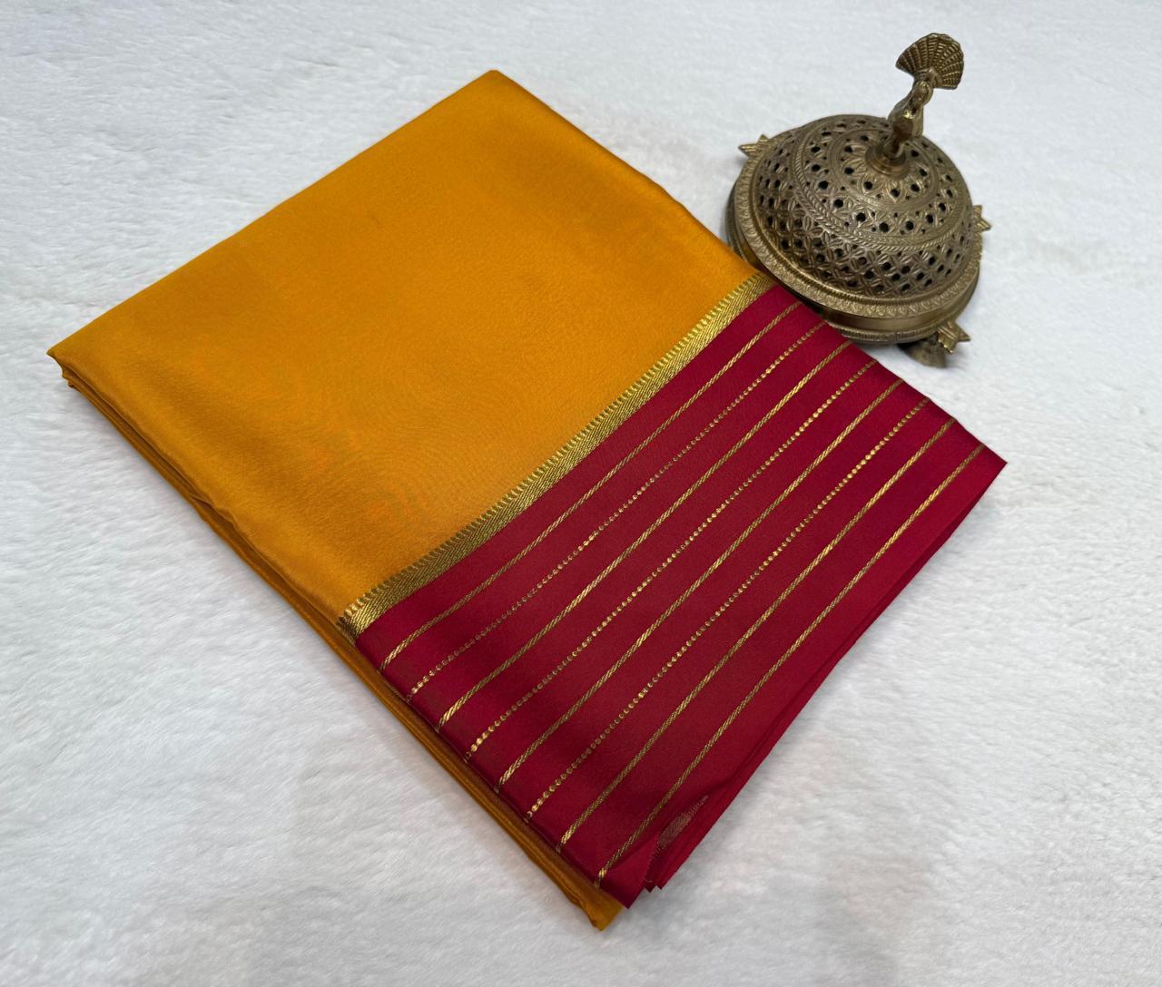 Pure Mysore Silk Saree