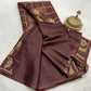Pure Mysore Silk Allover Zari Woven Saree