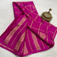 Pure Mysore Silk Allover Zari Woven Saree