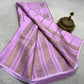 Pure Mysore Silk Allover Zari Woven Saree