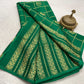 Pure Mysore Silk Allover Zari Woven Saree