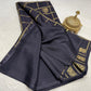 Pure Mysore Silk Allover Zari Woven Saree