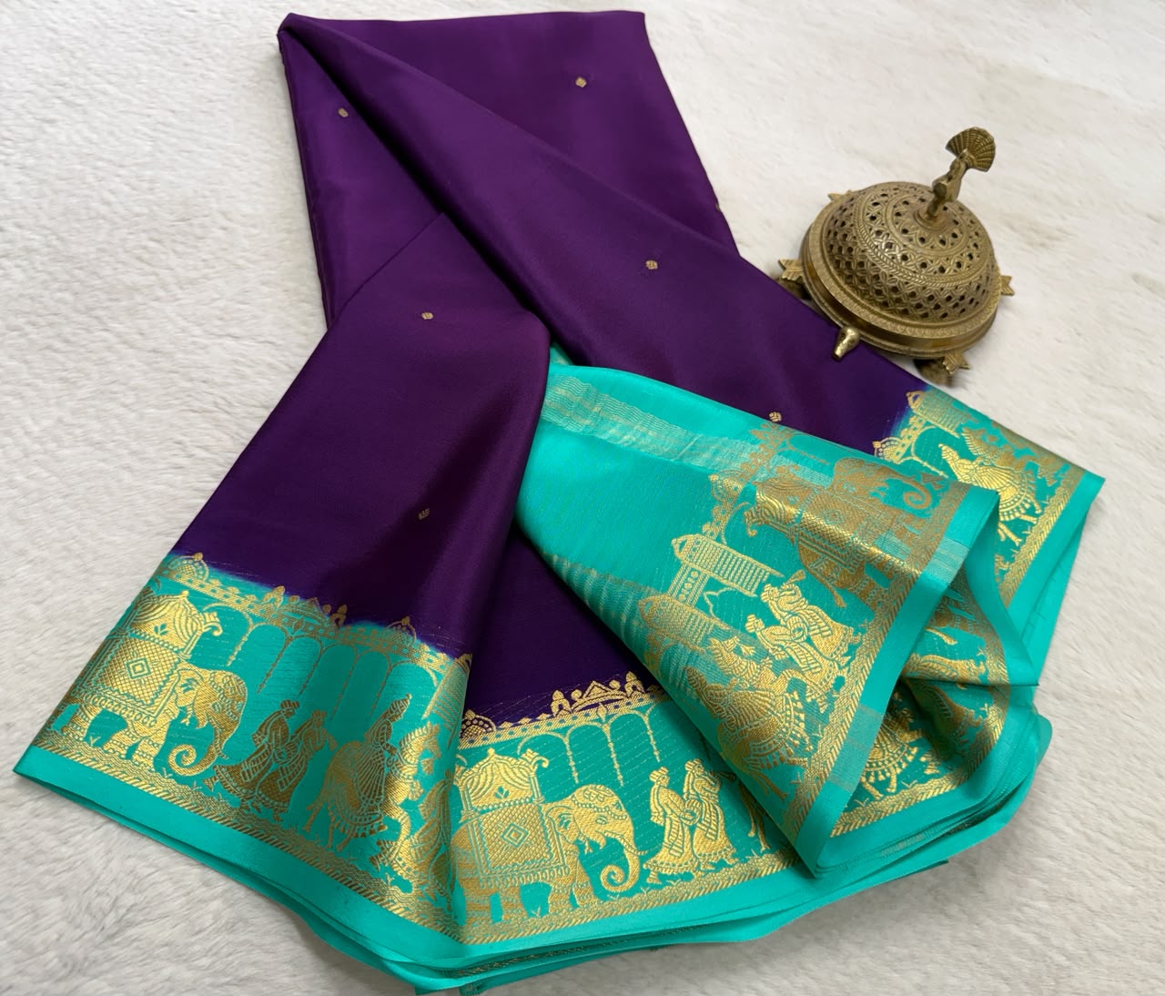 Pure mysore silk saree
