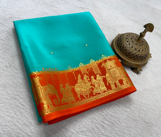Pure mysore silk saree