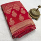 Pure brocade mysore silk 120 grm thickness saree