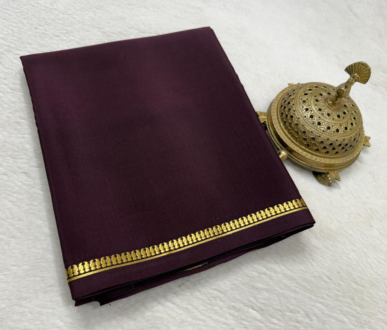 Pure mysore silk saree