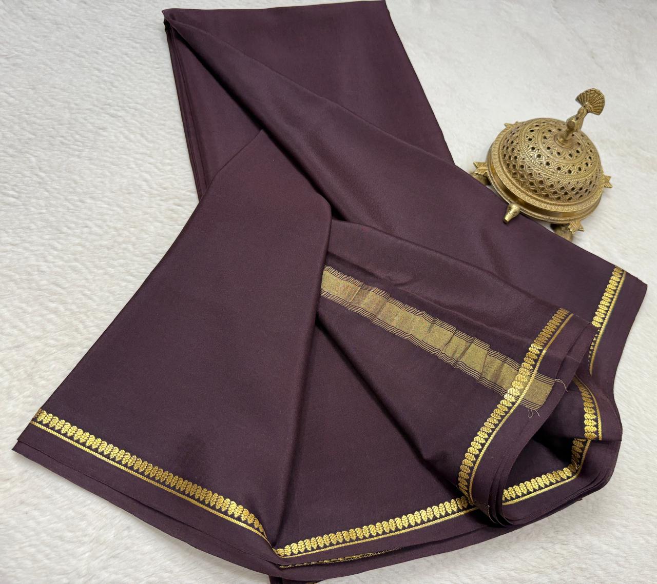 Pure mysore silk saree