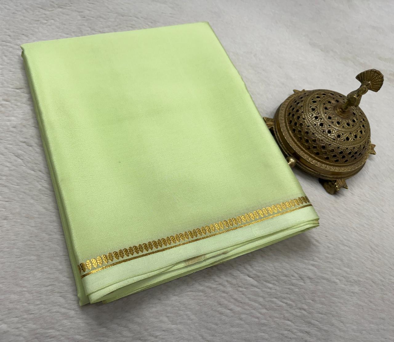 Pure mysore silk saree