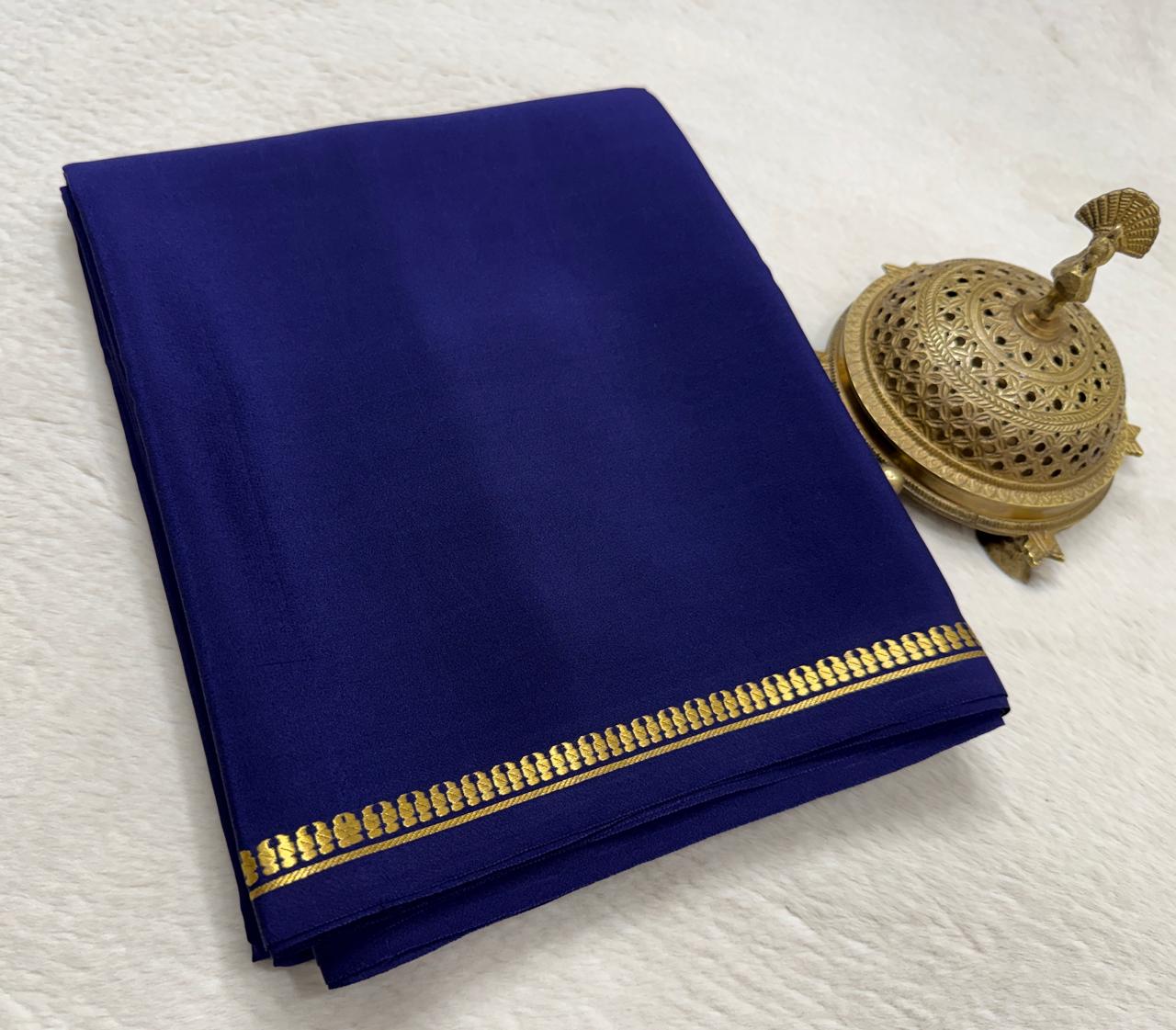 Pure mysore silk saree