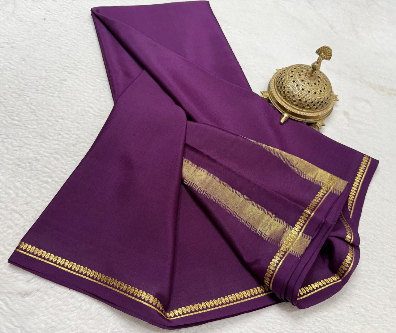 Pure mysore silk saree