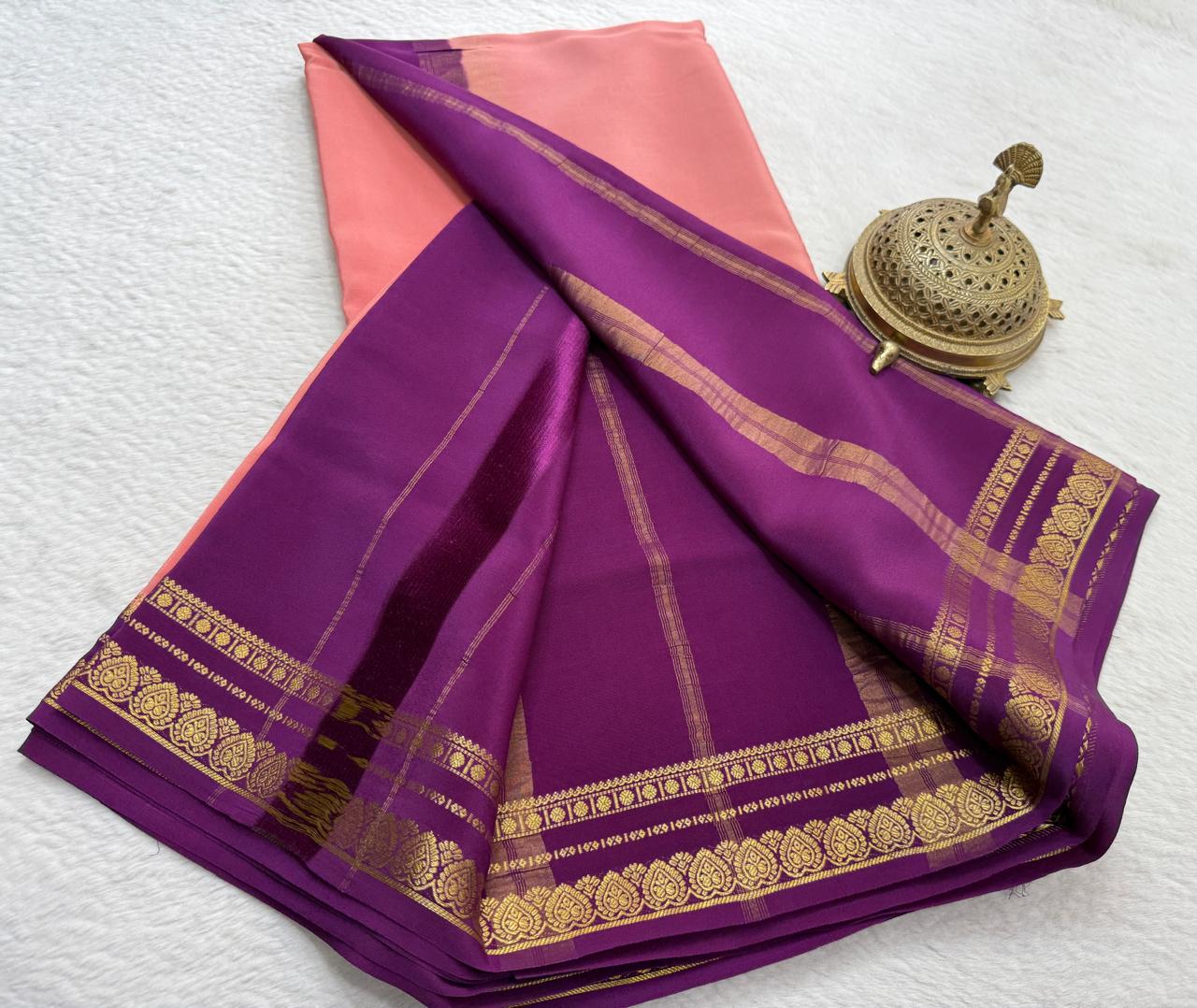 Pure Mysore Silk CSG Saree