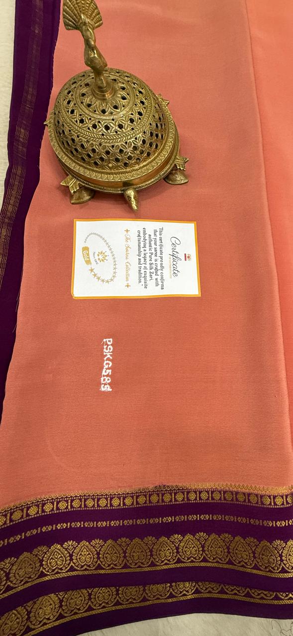 Pure Mysore Silk CSG Saree
