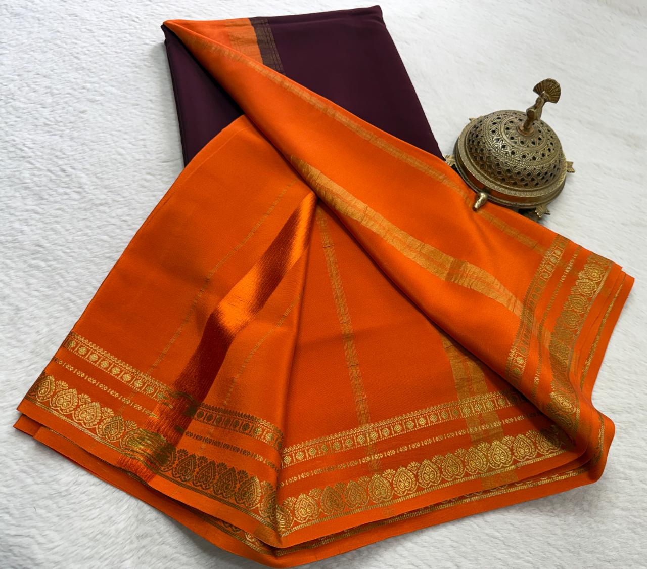 Pure Mysore Silk CSG Saree