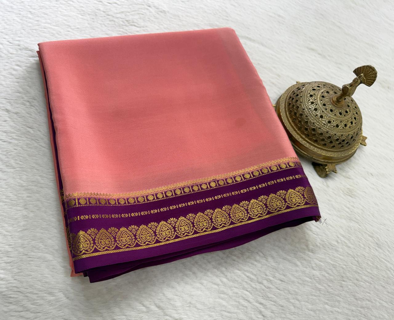 Pure Mysore Silk CSG Saree