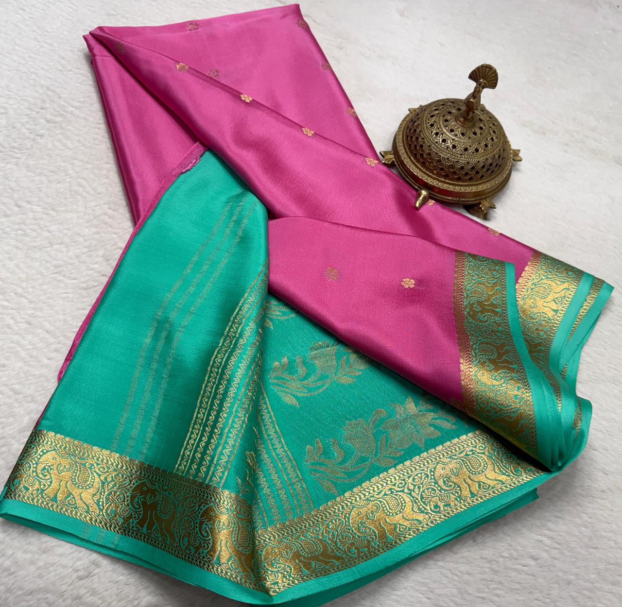 Pure Mysore Silk Saree