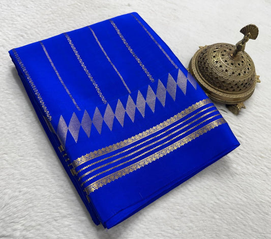Mysore crepe pure silk saree