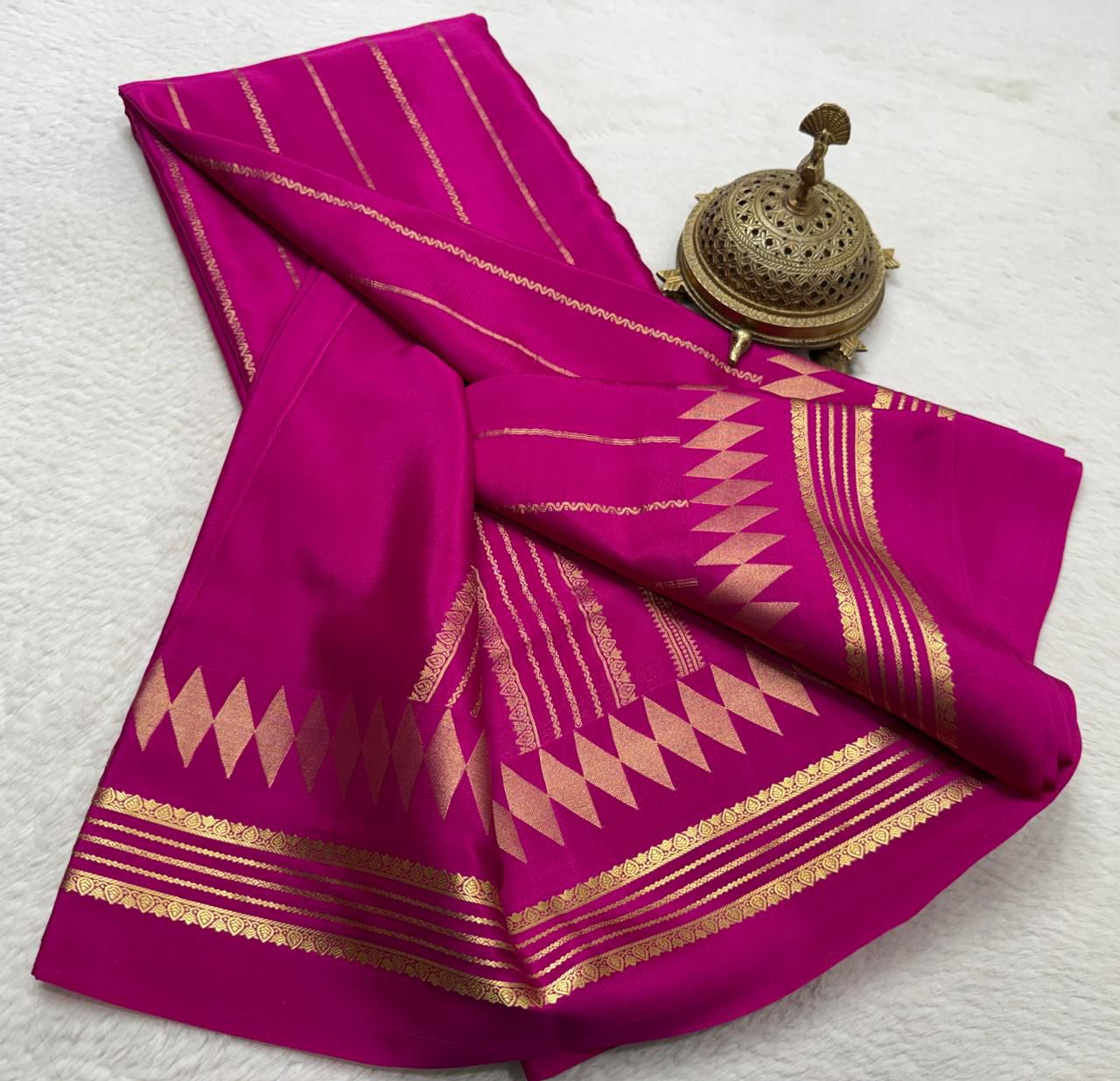 Pure mysore silk saree