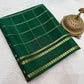Pure Mysore Silk Saree With Pure Real Gold and Real Silver Zari Work