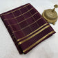 Pure Mysore Silk Saree With Pure Real Gold and Real Silver Zari Work