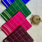 Pure Mysore Silk Saree With Pure Real Gold and Real Silver Zari Work