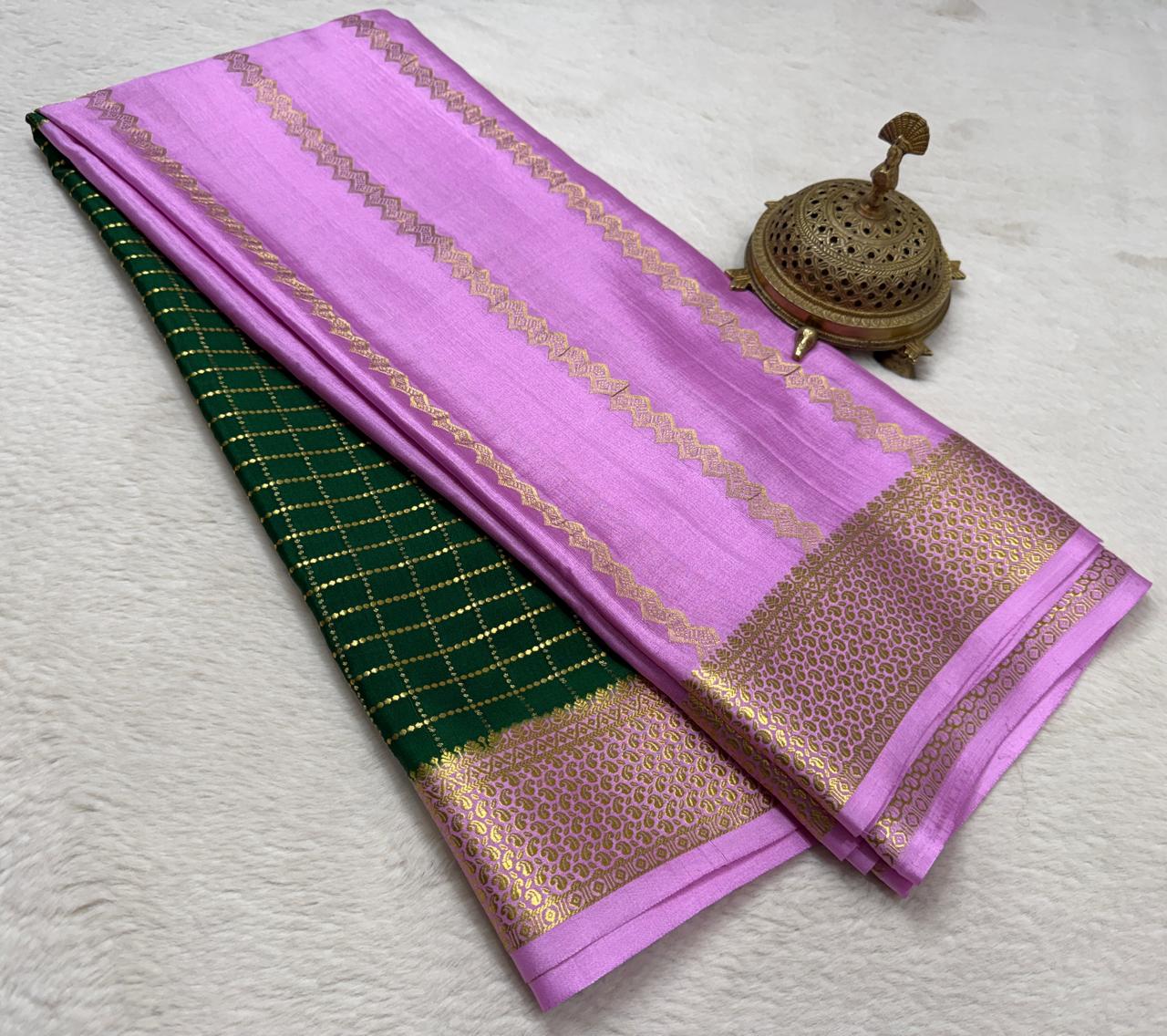 Pure mysore silk saree
