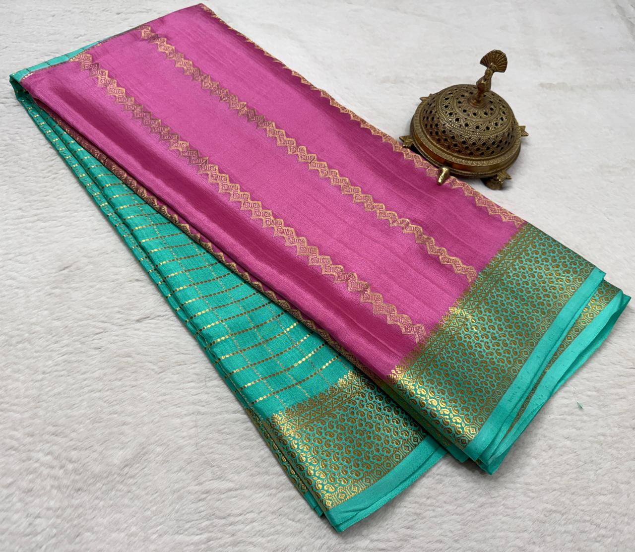 Pure mysore silk saree