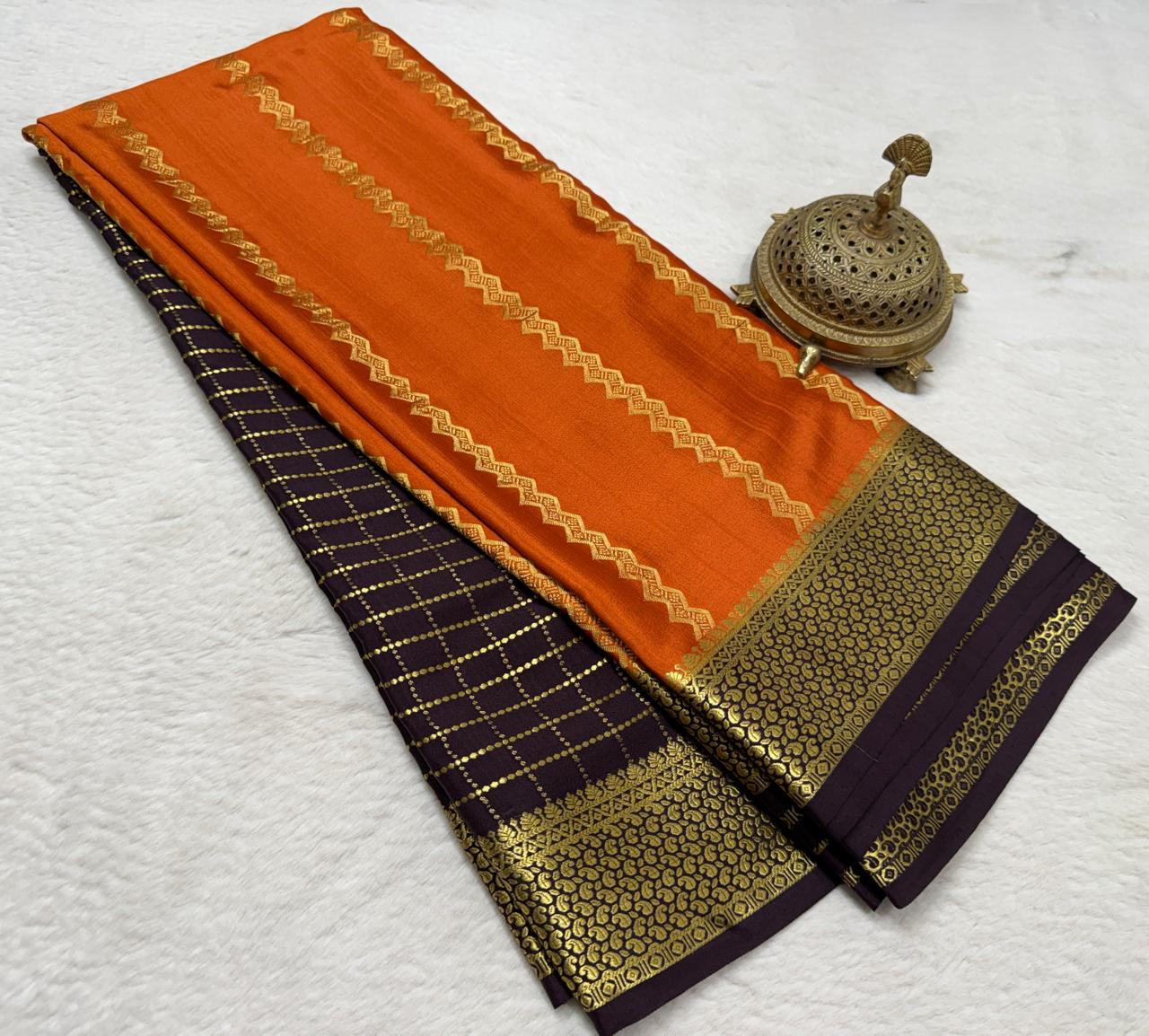 Pure mysore silk saree