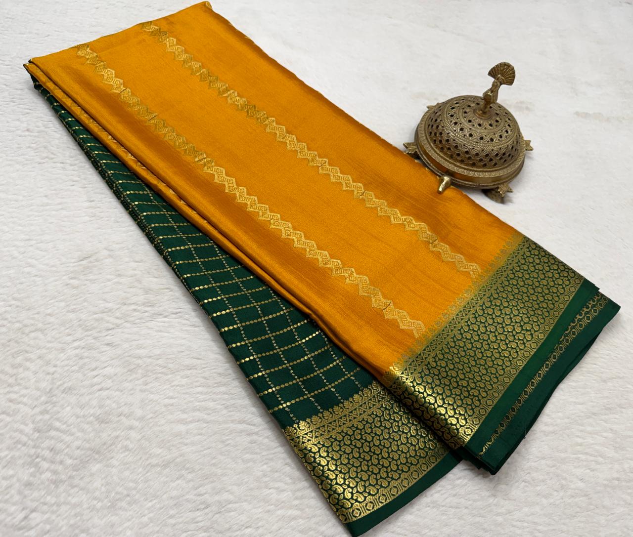 Pure mysore silk saree