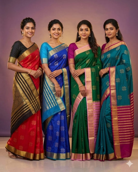 Pure mysore silk saree