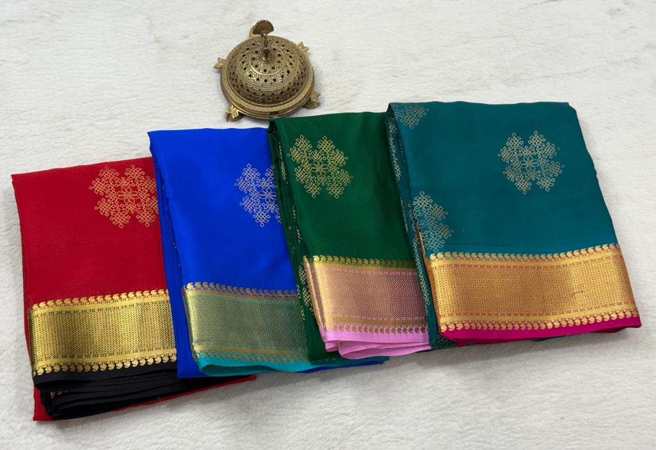 Pure mysore silk saree