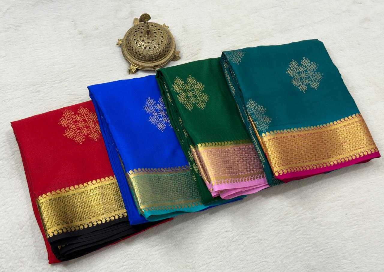 Pure mysore silk saree