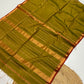 Maheshwari handloom zari chattai border saree