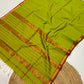 Maheshwari handloom zari chattai border saree