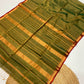Maheshwari handloom zari chattai border saree