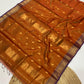Maheshwari zari border buta saree