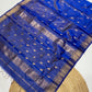 Maheshwari zari border buta saree