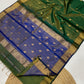 Maheshwari zari border buta saree