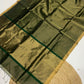 Tissue Maheshwari handwoven zari border silk by cotton saree