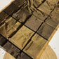 Tissue Maheshwari handwoven zari border silk by cotton saree