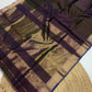 Maheshwari handloom zari border all over zari checks saree