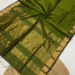 Maheshwari handloom zari border all over zari checks saree