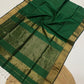 Maheshwari handloom zari border all over zari checks saree