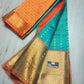 Mangalagiri pure kuppatam pattu kanchi border butta work saree