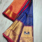 Mangalagiri pure kuppatam pattu kanchi border butta work saree