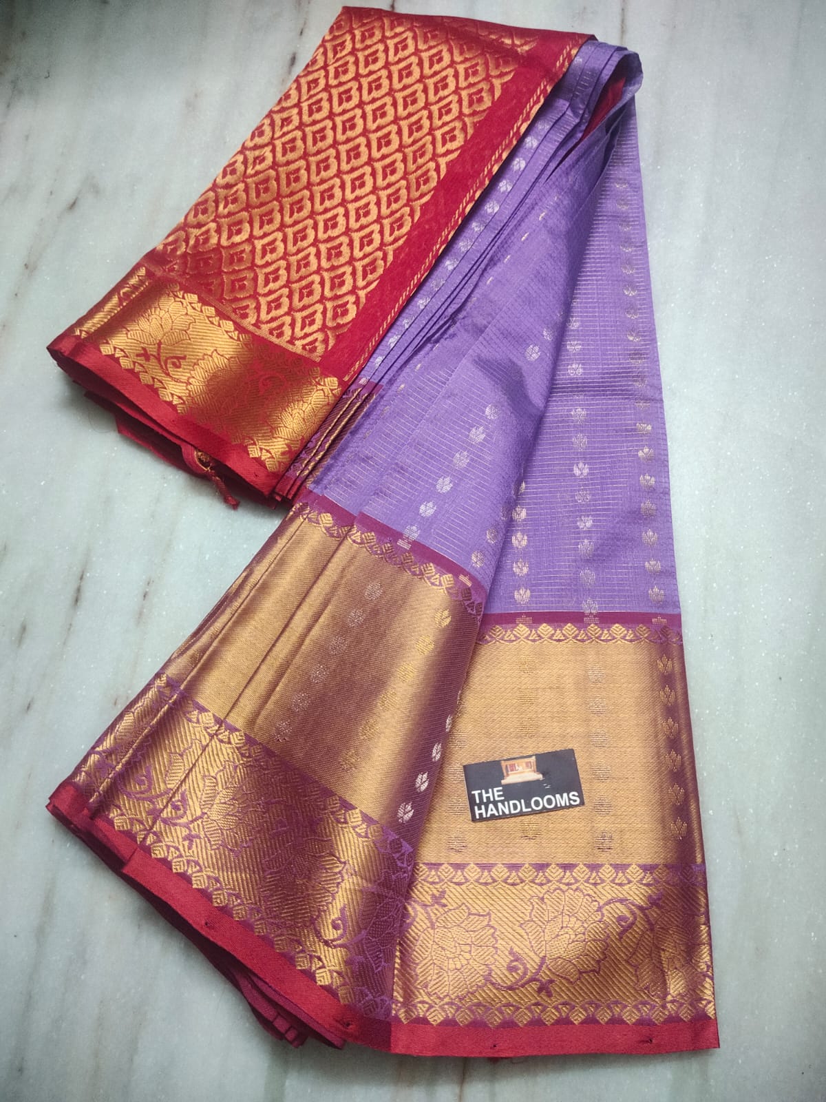 Mangalagiri pure kuppatam pattu kanchi border butta work saree