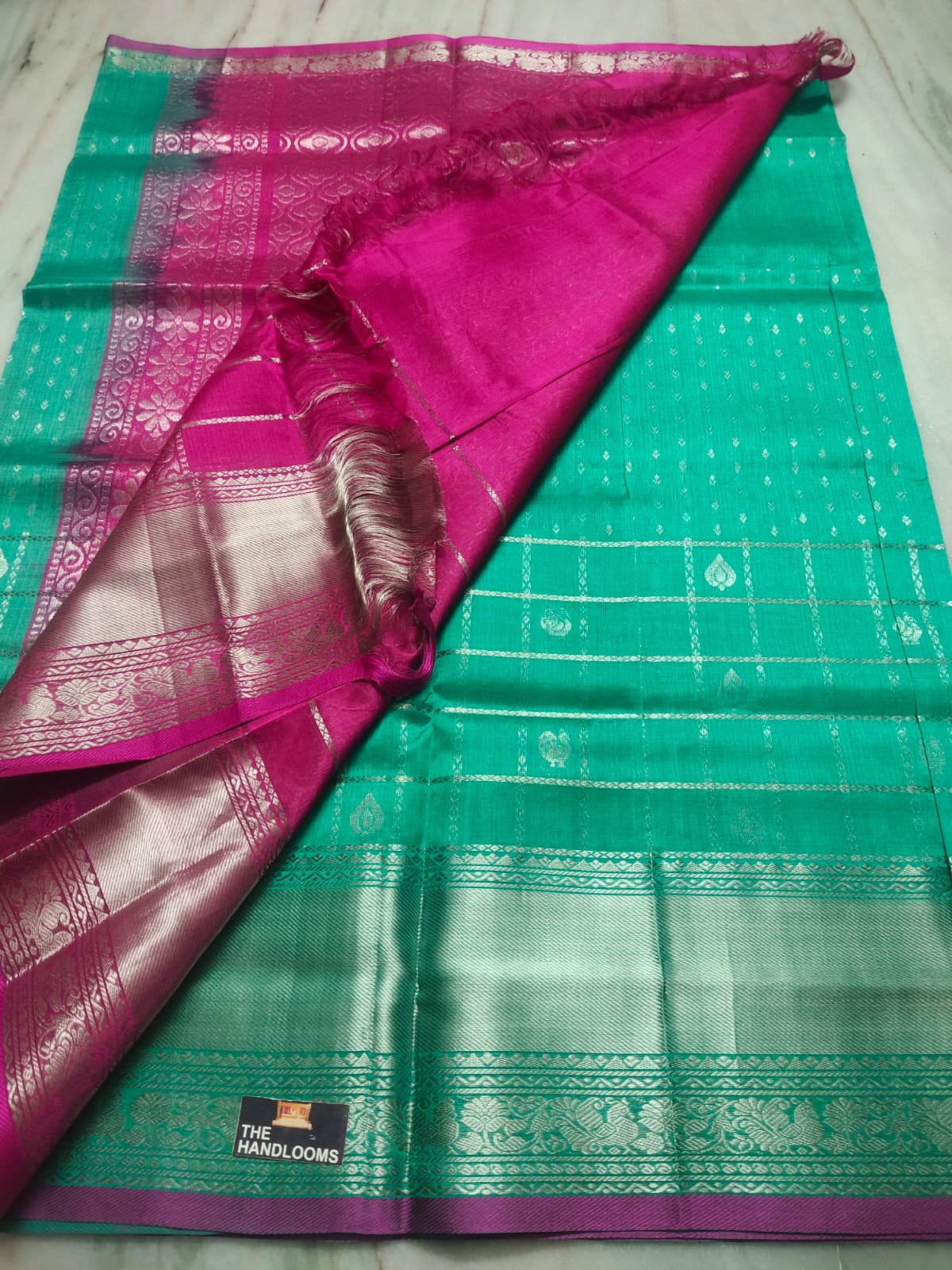 Kuppadam Pattu Kanchi Border Saree