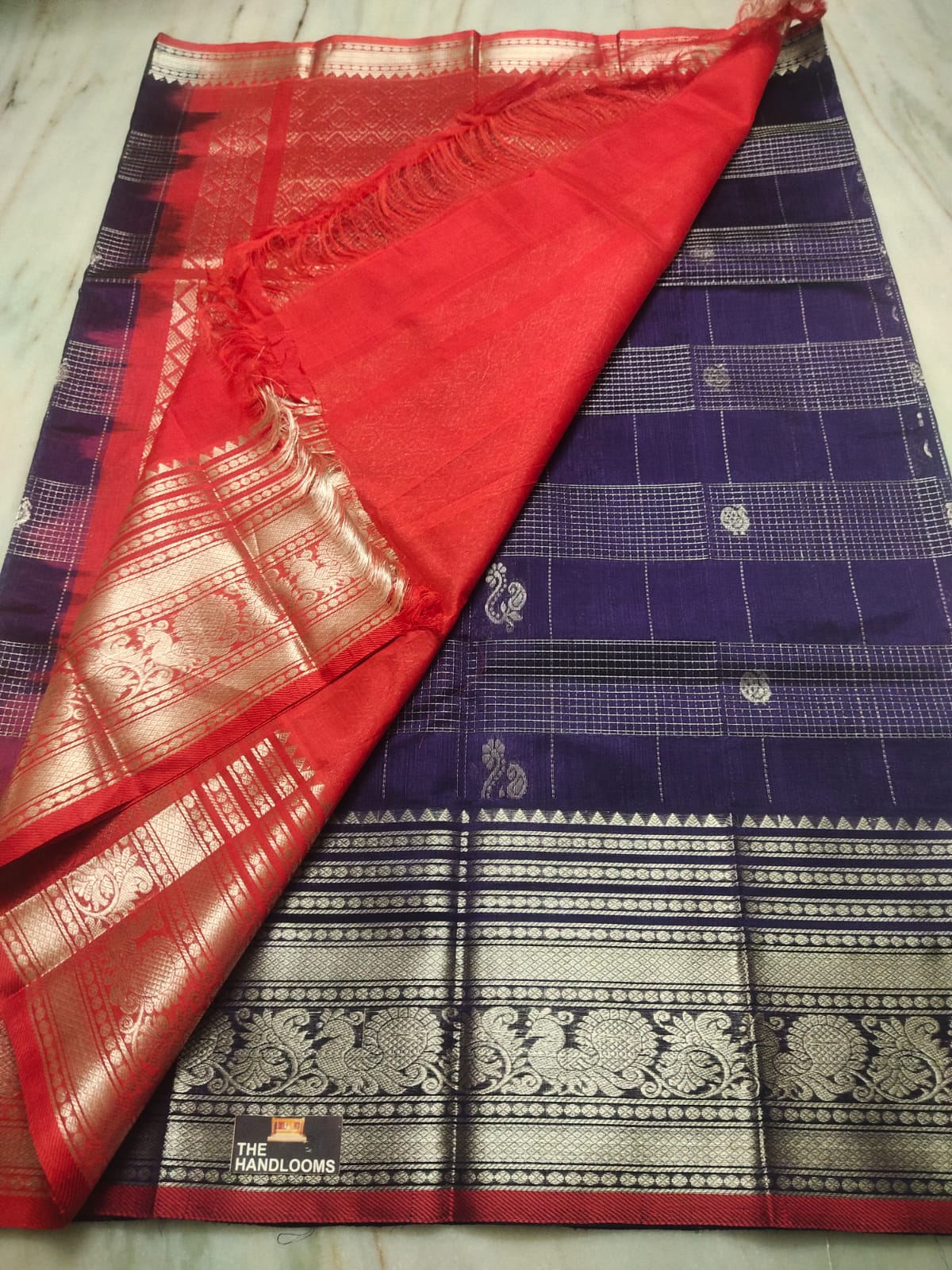 Kuppadam Pattu Kanchi Border Saree