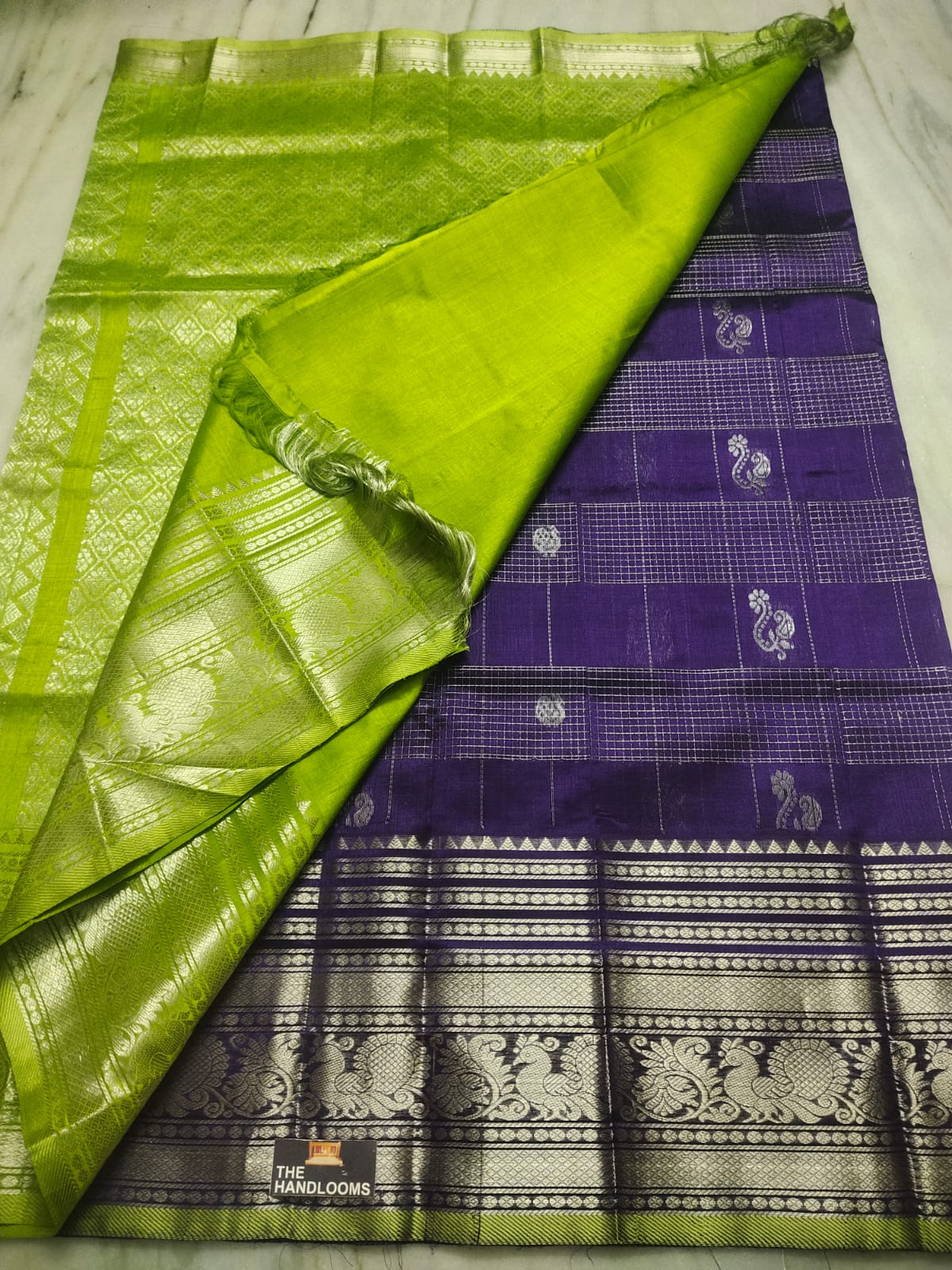 Kuppadam Pattu Kanchi Border Saree
